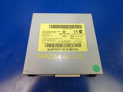 GHP966DH0D mazda 6 iii gj блок блок управления bluetooth