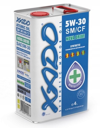 XA20105 xado atomic oil nova драйв 5w30 sm / cf 4l
