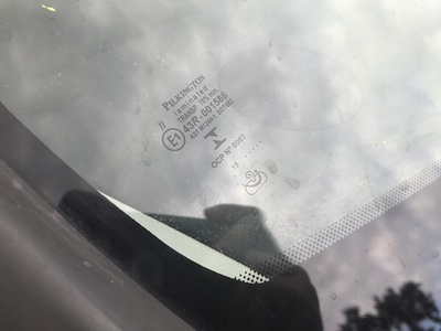 Стекло стекло переднее citroen c4 ii b7 10 - 2015 г.