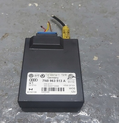 7N0963513A skoda superb ii блок блок управления webasto telestart