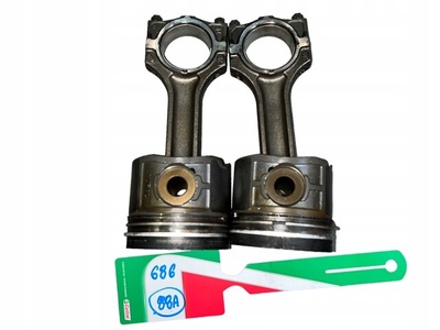 M57D308452686 поршень шатун bmw e39 e46 m47 2.0d 686