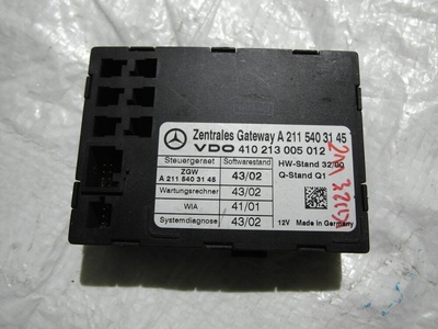 A2115403145 MERCEDES E W211 MODUL GETWAY 2115403145 211