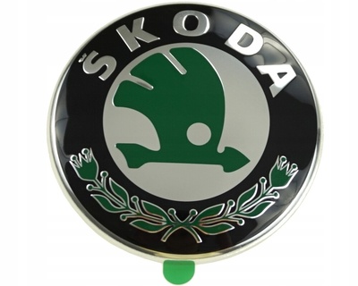 3U0853621B значек эмблема логотип передняя skoda оригинальный