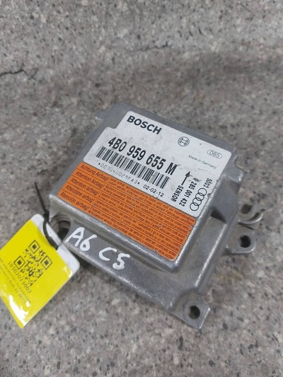 4B0959655M Блок AirBag BOSCH. Audi A6 4B/C5 1999 ,0285001432