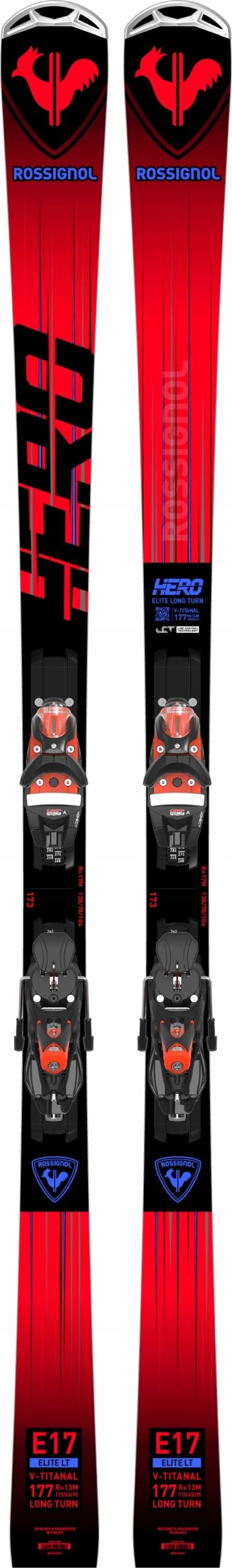 RRLPL02 лыжи rossignol hero elite lt ti + nx12 , 2023 177