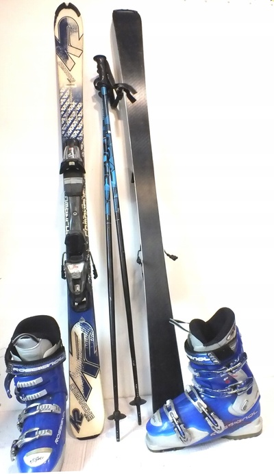 K2C лыжи k2 153 см i buty r.26 , 0cm i kije323