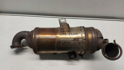 K493 peugeot 3008 1.6 hdi 16v катализатор dpf fap
