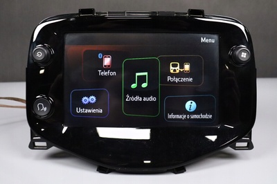 86140YV020 радио навигация toyota aygo ii c1 ii 108 рестайлинг