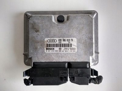 0281010066 блок управления двигателя audi a6 1.9 tdi 038906018fh