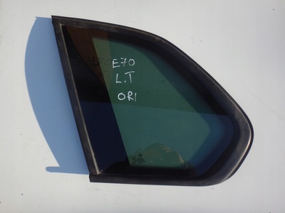 стекло кузова левая левый задняя bmw x5 e70