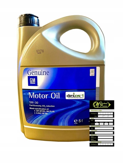 95599877 opel gm 5w30 dexos1 gen3 5l турбина бензин оригинал