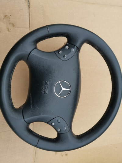 Kierownica Mercedes W203 skóra obszyta руль мерседес w203 кожа nowo обшитая