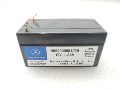 A2125451840 Аккумулятор Mercedes CLS-class W218 2011 , N000000004039