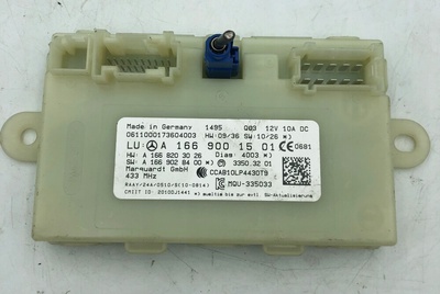 A1669001501 мерседес блок управления блок keyless его