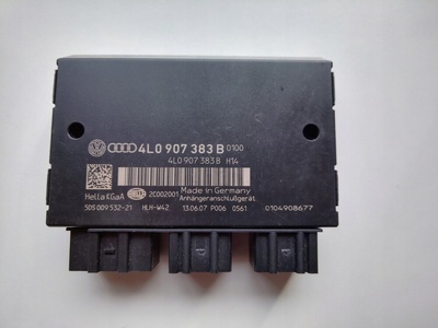 4L0907383B блок блок управления крюка audi q7 4l