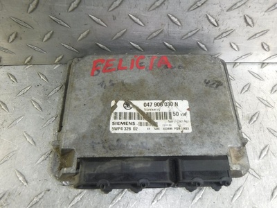 047906030N Блок управления двигателем Skoda Felicia I (1994—2001) 1998 , 5WP432602