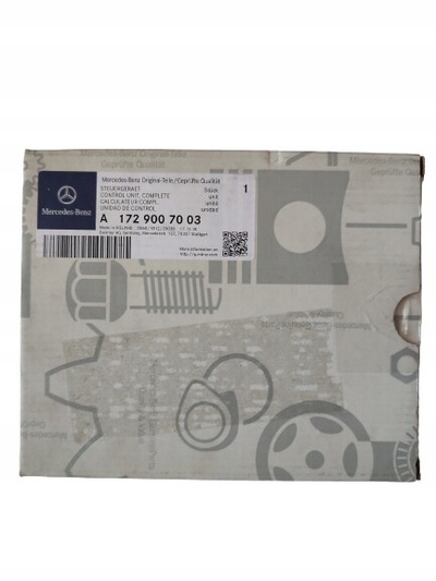 A1729007003 единица управления для мерседес benz