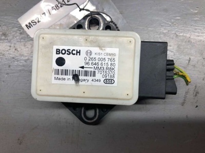 9664661580 Датчик ускорения Citroen C4 1 restailing 2009 , bosch, 0265005765