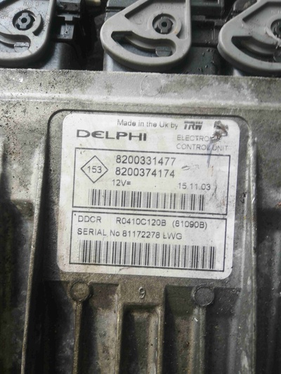 8200331477 Блок управления двигателем (ДВС) Renault Clio 2 2002