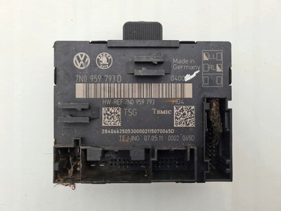 7N0959793D блок управления блок замка дверь volkswagen sharan