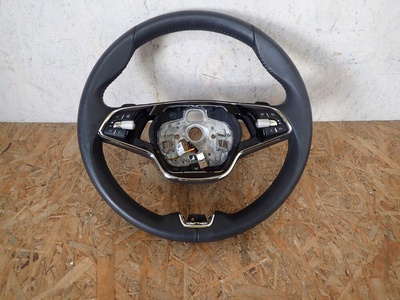 5E3959542D руль кожа skoda октавия 4 iv nx3 nx5