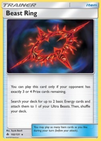 POKEMON - Beast Ring (FLI) 102/131