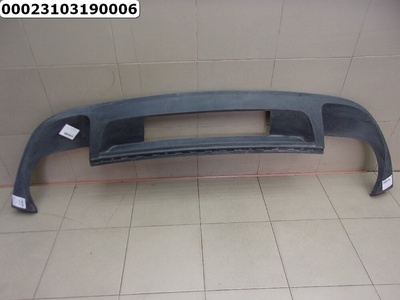 7P6807568B9B9 Юбка заднего бампера Volkswagen Touareg 2010-2018