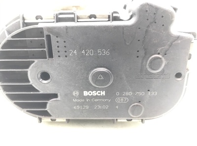 24420536 Заслонка дроссельная Opel Corsa C 2005 , 0280750133