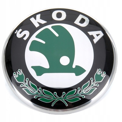 1U0853621CMEL логотип значек эмблема skoda fabia октавия оригинал