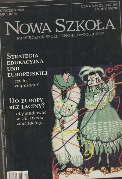 NOWA SZKOŁA 1/2004 miesięcznik społeczno - pedagog