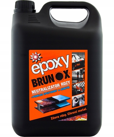 Brunox epoxy середина на rdzę i не крашеная в jednym 5l
