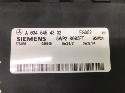 A0345454332 Блок управления АКПП Mercedes C W203 W203 2005 , 5WP20005FT
