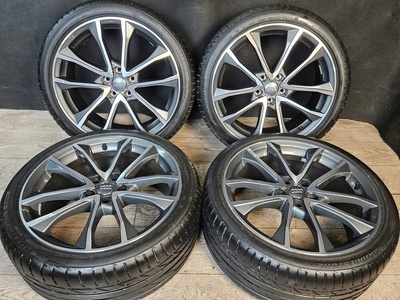 8W0601025BF audi a4 s4 a5 s5 оригинальные колёсные диски шины lato 32km !