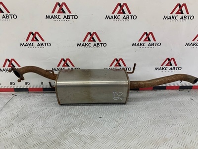 96654182 выхлопная система ( глушитель ) Chevrolet Aveo T250 2002-2011 , <strong>-Б/У Детали сняты с АВТОМОБИЛЯ</strong>