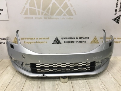 5EU807221F Бампер Skoda Octavia A7 рестайлинг 2017