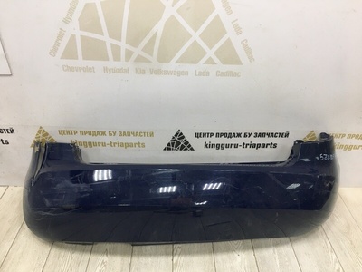 5JU807421 Бампер Skoda Fabia 2 6Y3 Рестайлинг 2010-2014