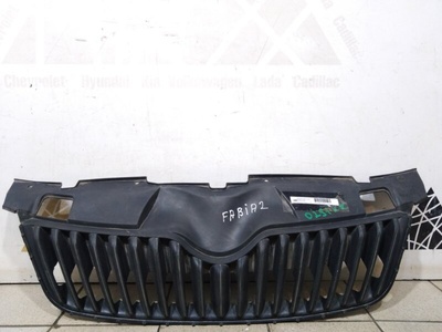 5J0853668C Решетка радиатора Skoda Fabia 2 6Y3 Рестайлинг 2010-2014