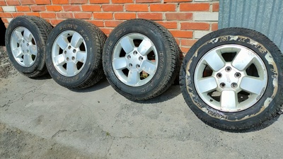 Джип гранд cherokee wj алюминиевые колёсные диски 5x127 шины