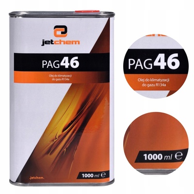 Масляный pag 46 для кондиционера r134a r1234yf jetchem