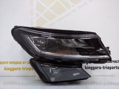 566941016F Фара LED ЛЭД светодиодная Skoda Kodiaq 1 NS7 до Рестайлинг 2016-2022