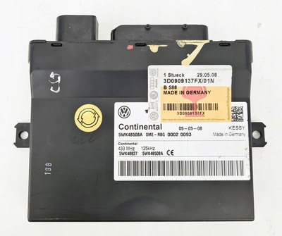 3D0909137FX volkswagen phaeton touareg блок kessy 3d0909137f keyless
