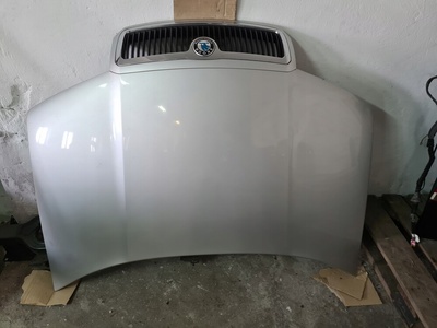 Капот skoda fabia i решетка