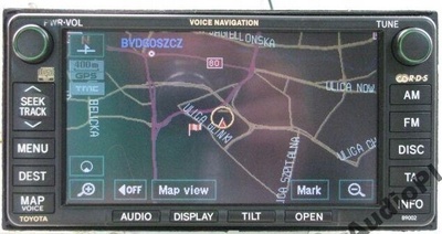 TOYOTA rav4 avensis gps блок аудио головка блока цилиндров ukf