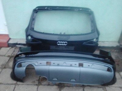 8R0807385D audi q5 s - line бампер задняя заднего на фаркоп крышка багажника 8r0