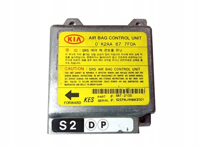 0K2AA677F0A блок сенсор airbag kia shuma