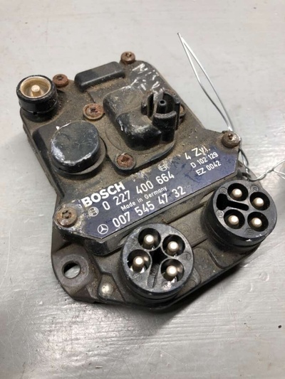 0075454732 Коммутатор зажигания Mercedes E W124 1992 BOSCH, , 0227400664