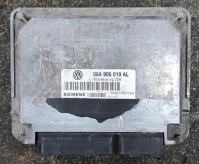 06A906019AL блок управления двигателя seat толедо ii 1.6b