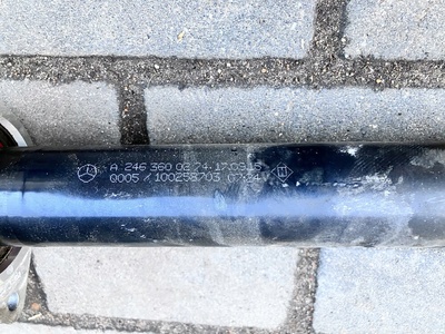 A2463600274 привод правый длинная gla x156 w156 2.2 cdi