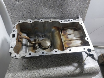 9128621 поддон 1.4i 16V , С МАСЛОЗАБОРНИКОМ. Z14XEP. Opel Corsa D 2008