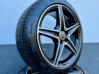 A2054014800 алюминиевые колёсные диски мерседес c класса amg w205 черные 18
